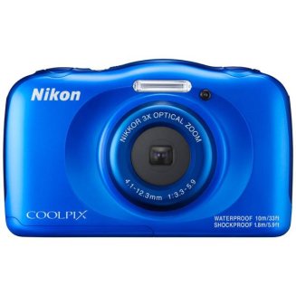 Фотоаппарат компактный Nikon Coolpix W100 Blue Backpack kit