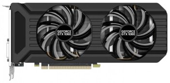 Palit GeForce GTX 1060 1506Mhz PCI-E 3.0 6144Mb 8000Mhz 192 bit DVI HDMI HDCP Dual