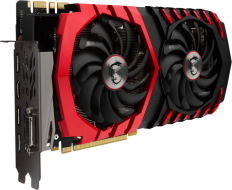 MSI GeForce GTX 1080 1708Mhz PCI-E 3.0 8192Mb 10108Mhz 256 bit DVI HDMI HDCP