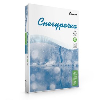 Бумага для офисной техники Снегурочка (А4, 80 г/кв.м.)