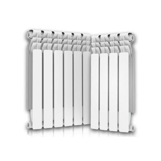 Алюминиевый радиатор Maxterm 500 (4 секции)
