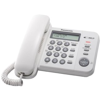 Телефон проводной Panasonic KX-TS2356 RU-W